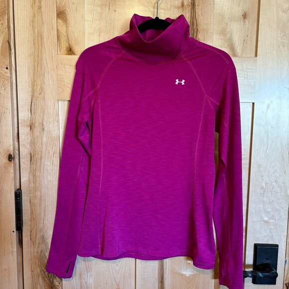 2 UA Under Armour Mock Neck Long Sleeved Compression Shirts S SEE LISTING DESCRI - Picture 2 of 7